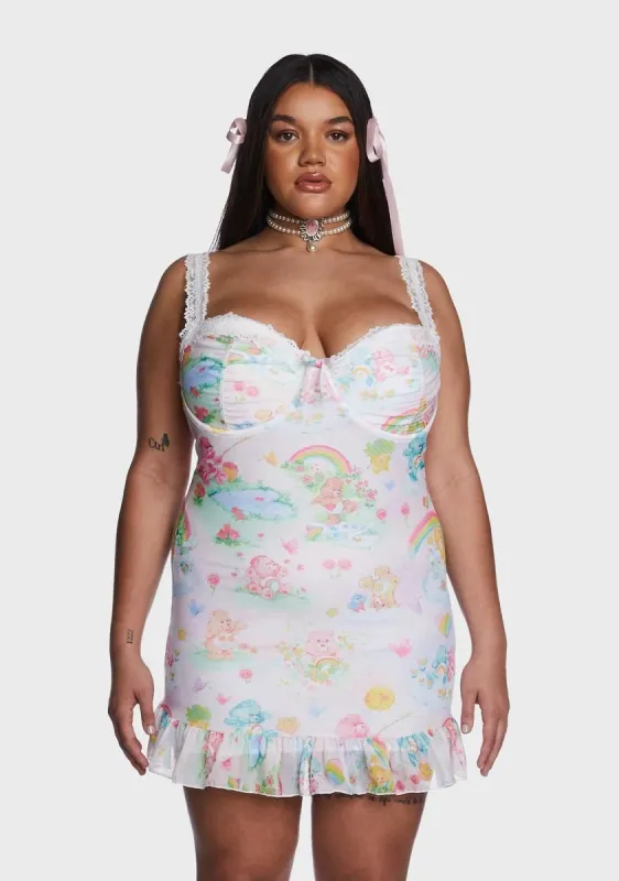 Plus So Tenderhearted Mini Dress sold by Dolls Kill