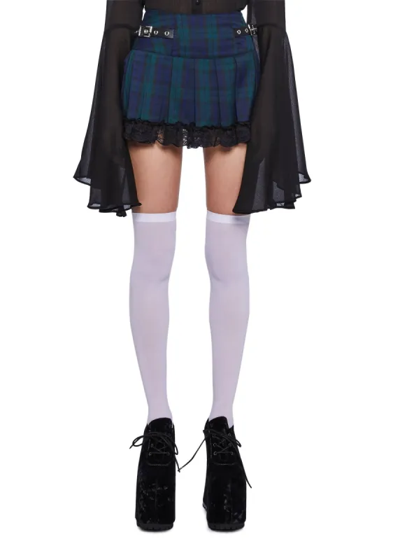 Midnight Study Mini Skirt sold by Dolls Kill