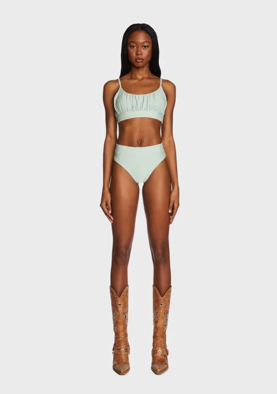 Sage Ocean Child Bikini Set sold by Dolls Kill