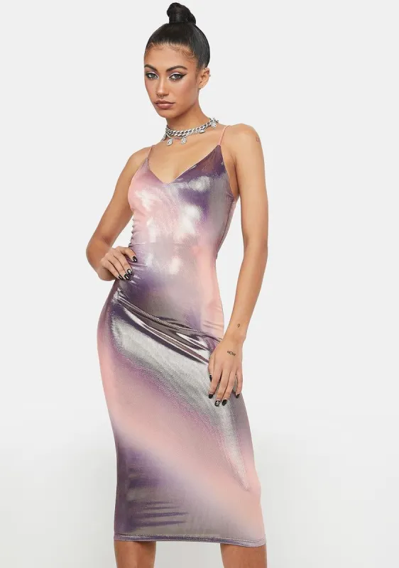Sunset Party Ombre Maxi Dress sold by Dolls Kill