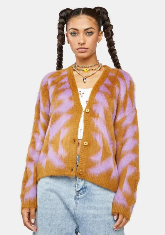 Zoey Knit Cardigan sold by Dolls Kill