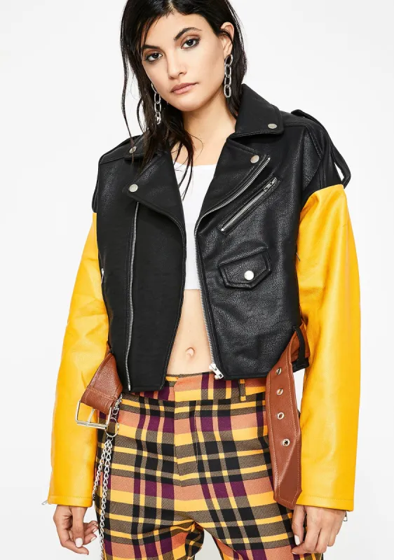 Drive You Mad Moto Jacket sold by Dolls Kill