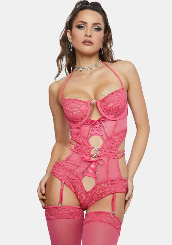 Eff It I Love You Teddy Set sold by Dolls Kill