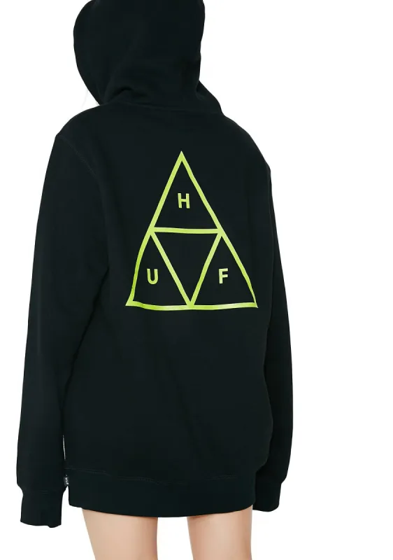 Triple Triangle Pullover Hood sold by Dolls Kill
