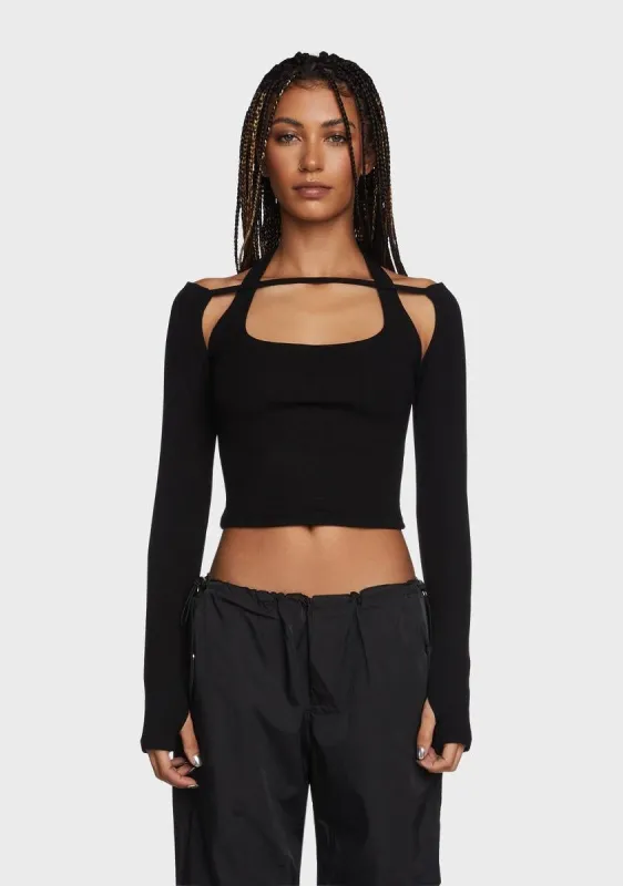 Lowkey Styling Shrug Set sold by Dolls Kill