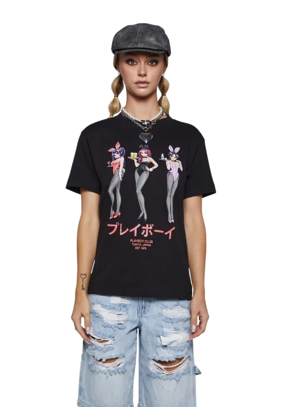 x Playboy Happy Hour Tee sold by Dolls Kill