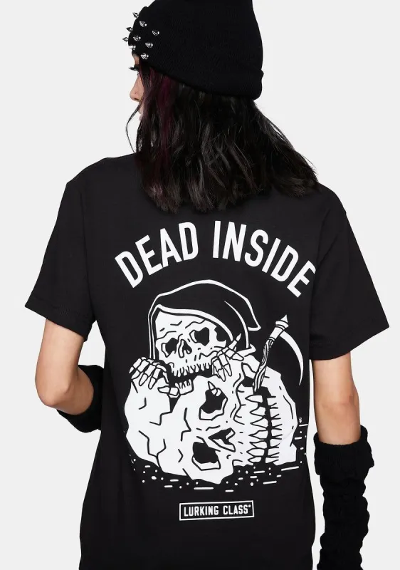 Dead Inside Graphic Tee made by Dolls Kill