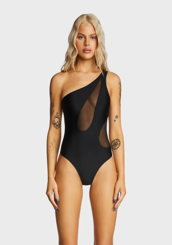 Just Sculpted One Piece Swimsuit sold by Dolls Kill