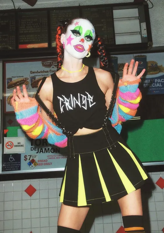 Cringe Nation Graphic Tank sold by Dolls Kill