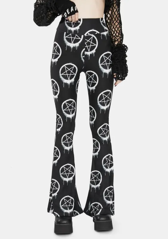 Pentagram Bellz Pants sold by Dolls Kill
