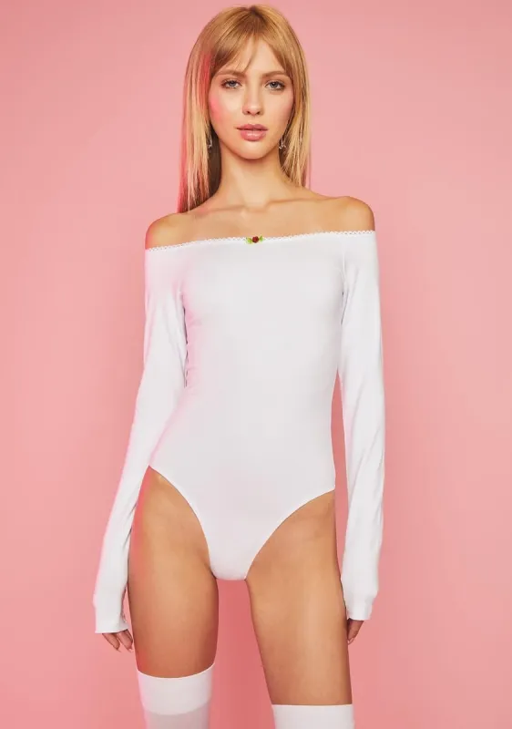 Bright Ideas Long Sleeve Bodysuit sold by Dolls Kill