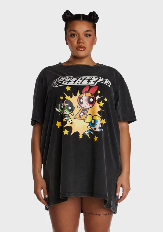 Plus Crimefighting Cuties Graphic Tee sold by Dolls Kill