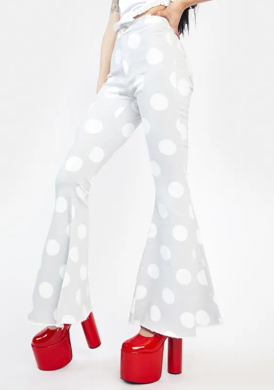 Keeping Standards High Bell Bottoms sold by Dolls Kill