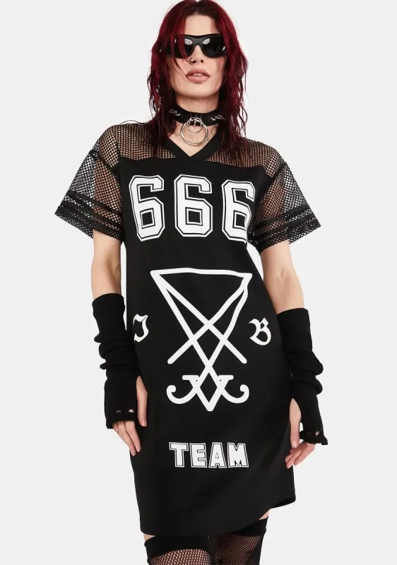 666 Team Dress sold by Dolls Kill