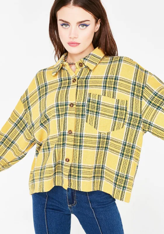 Sun Daze Flannel Shirt sold by Dolls Kill