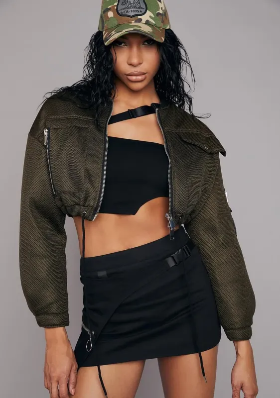 In Your City Bomber Jacket sold by Dolls Kill