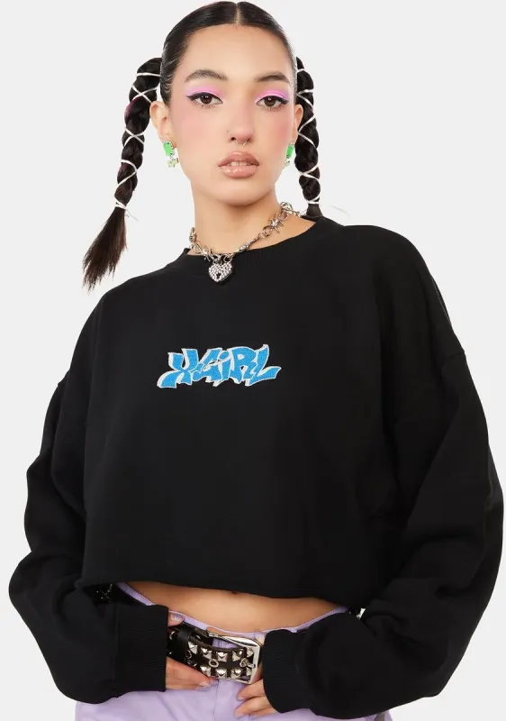 Graffiti Logo Sweater sold by Dolls Kill