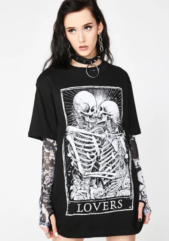 Lovers T-Shirt sold by Dolls Kill