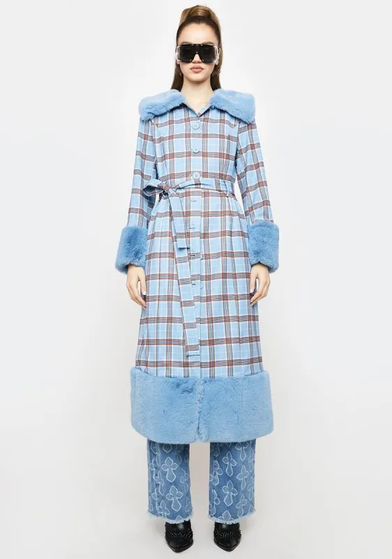 Love Goes On Plaid Coat sold by Dolls Kill