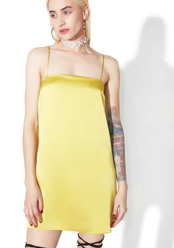 Slippin’ My Mind Slip Dress sold by Dolls Kill