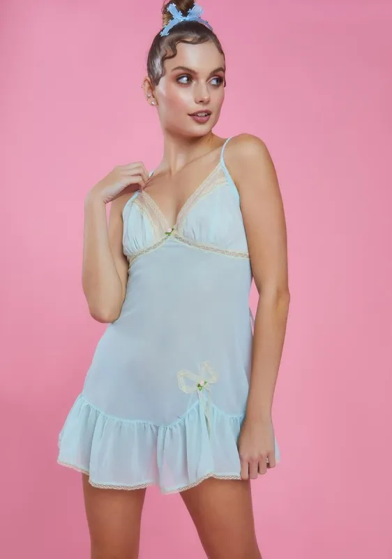 Gloss And Turn Babydoll Dress sold by Dolls Kill