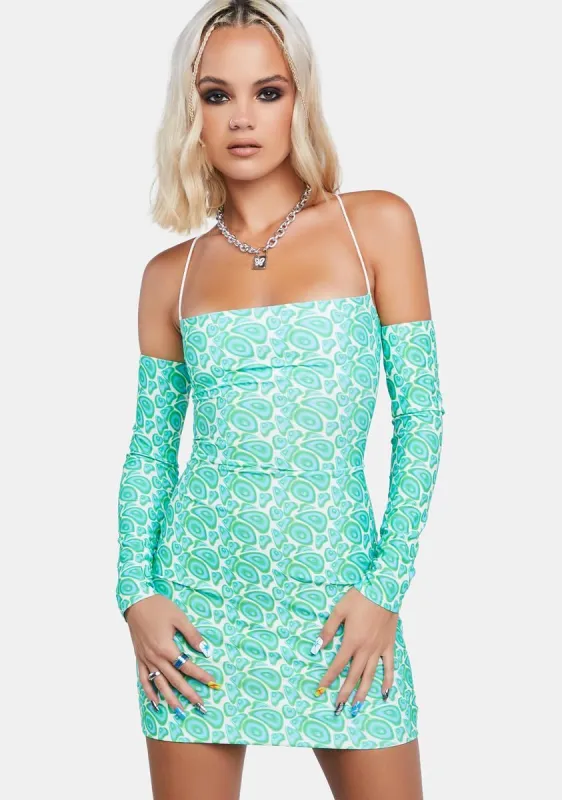 Life's A Trip Backless Mini Dress sold by Dolls Kill