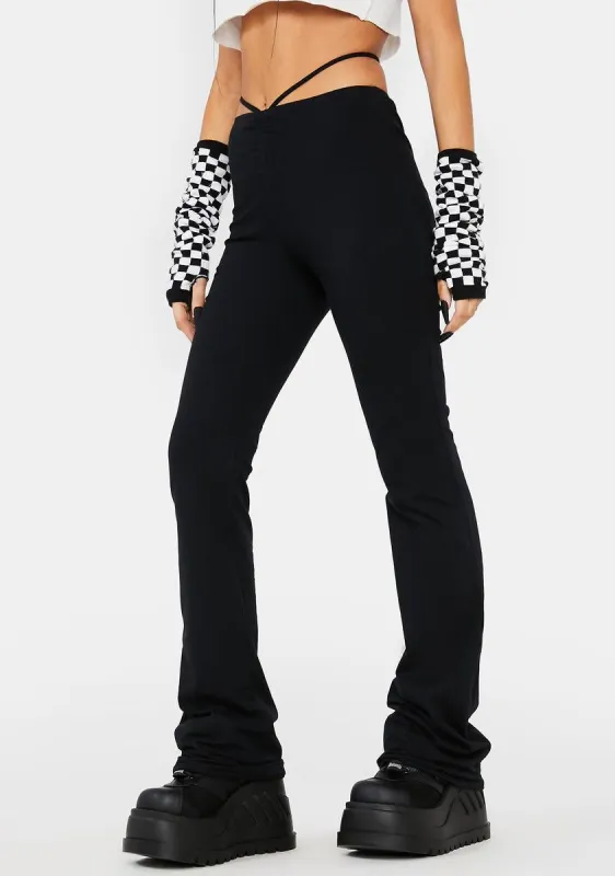 Sakeri Flare Trousers sold by Dolls Kill