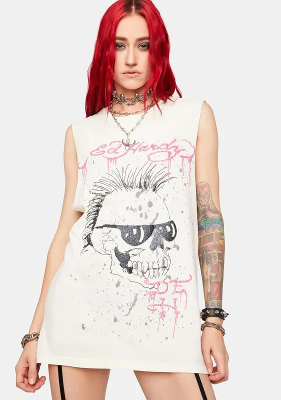 Punks Not Dead Muscle Tank sold by Dolls Kill