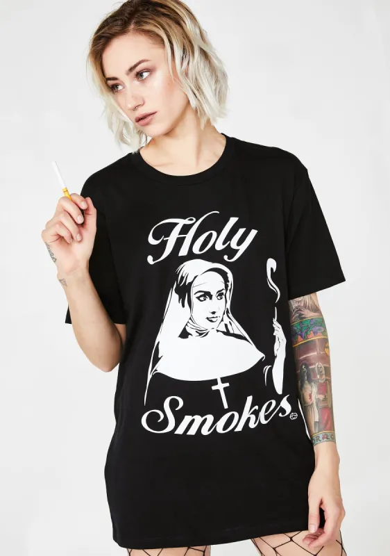 Holy Smokes Graphic Tee sold by Dolls Kill