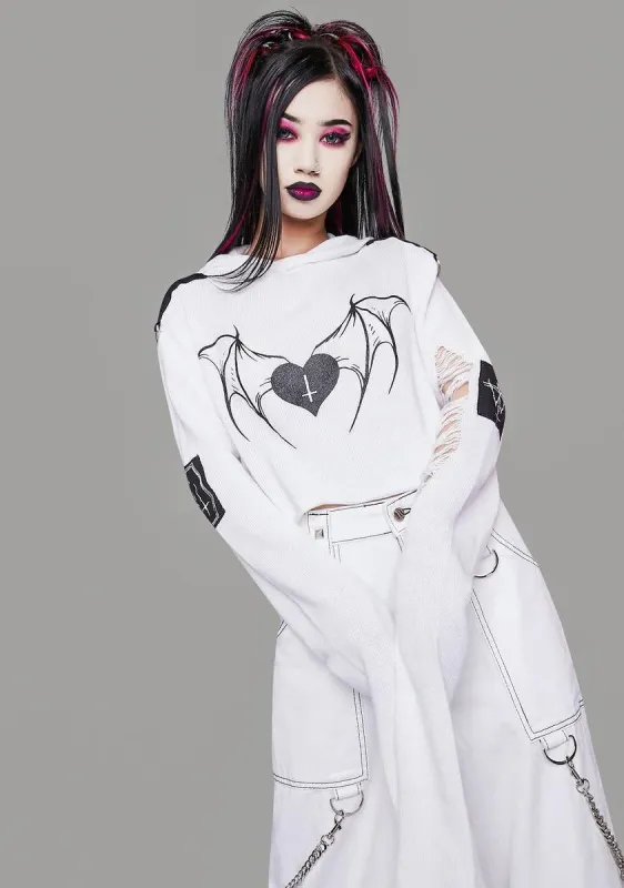 I Really Don't Care Graphic Hoodie sold by Dolls Kill