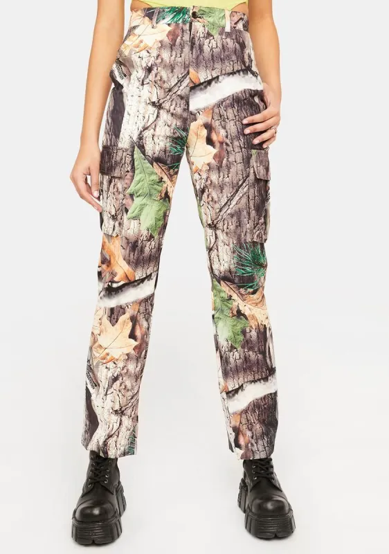 Can't Hide It Camouflage Pants sold by Dolls Kill