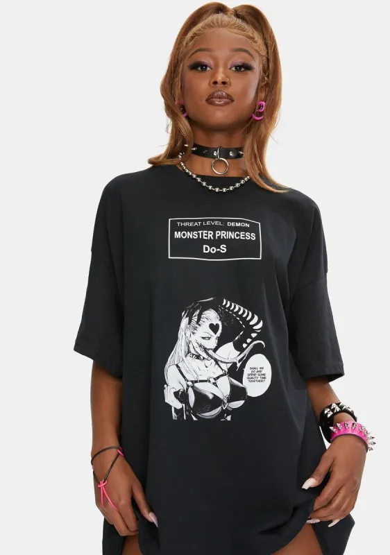 Monster Princess Graphic Tee sold by Dolls Kill