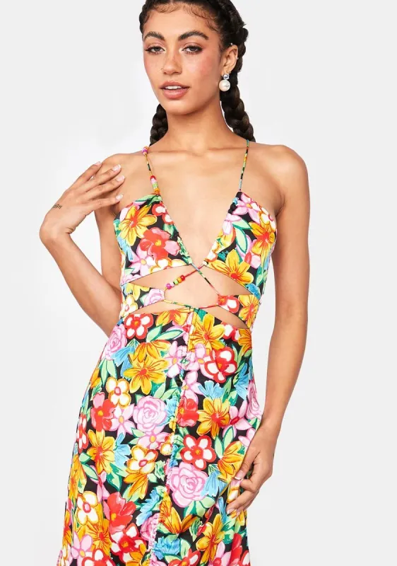 Mallory Maxi Dress sold by Dolls Kill