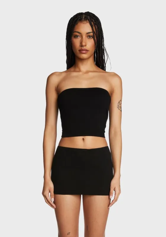 Aisha Low Rise Mini Skirt sold by Dolls Kill