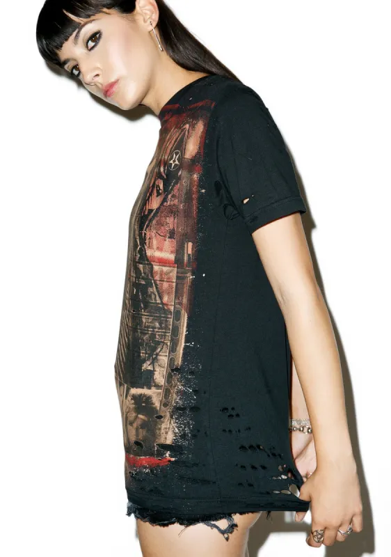 Starfukkr T-Shirt sold by Dolls Kill