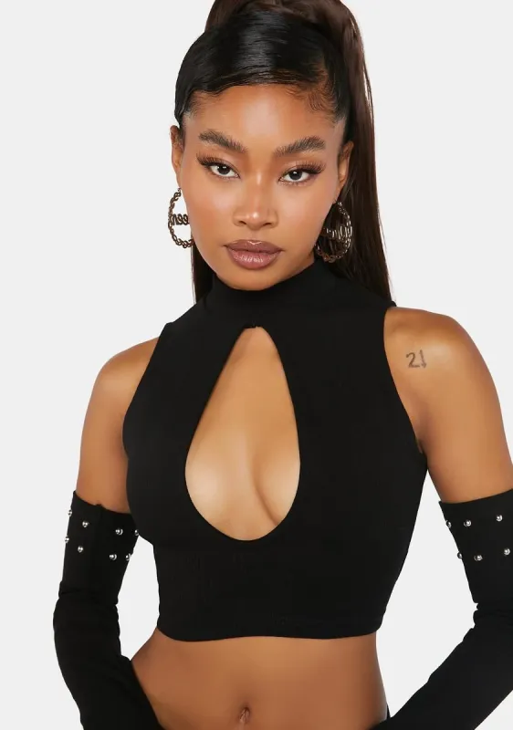 Hiral Cut Out Top sold by Dolls Kill