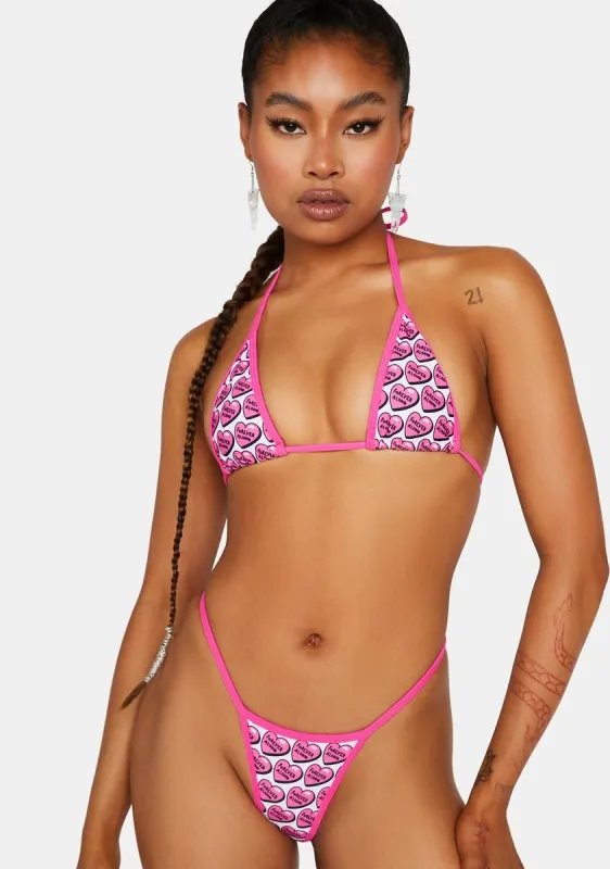 Forever Alone Bikini Set sold by Dolls Kill