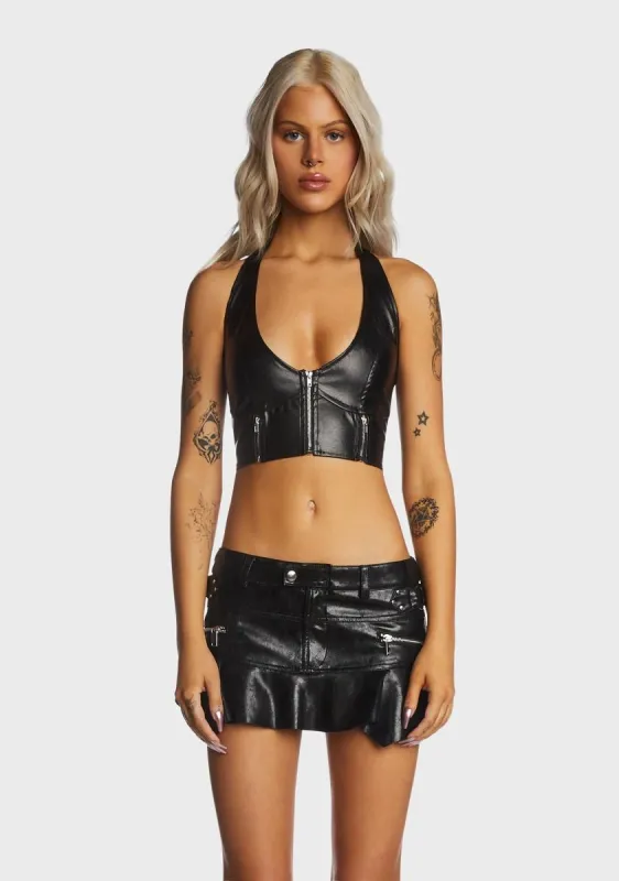Rough It Halter Top sold by Dolls Kill