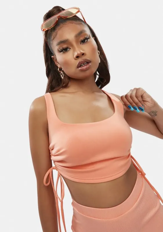 Juicy Head 2 Toe Hot Cropped Tank Top sold by Dolls Kill