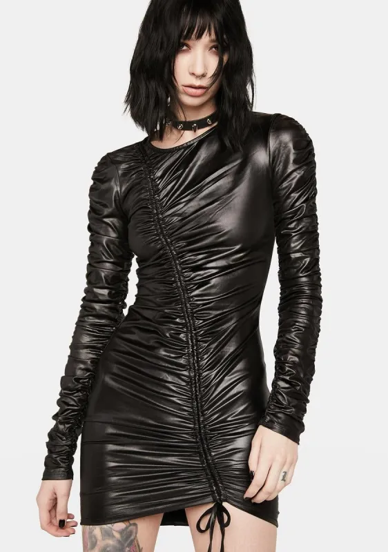 On The Prowl Asymmetric Dress sold by Dolls Kill