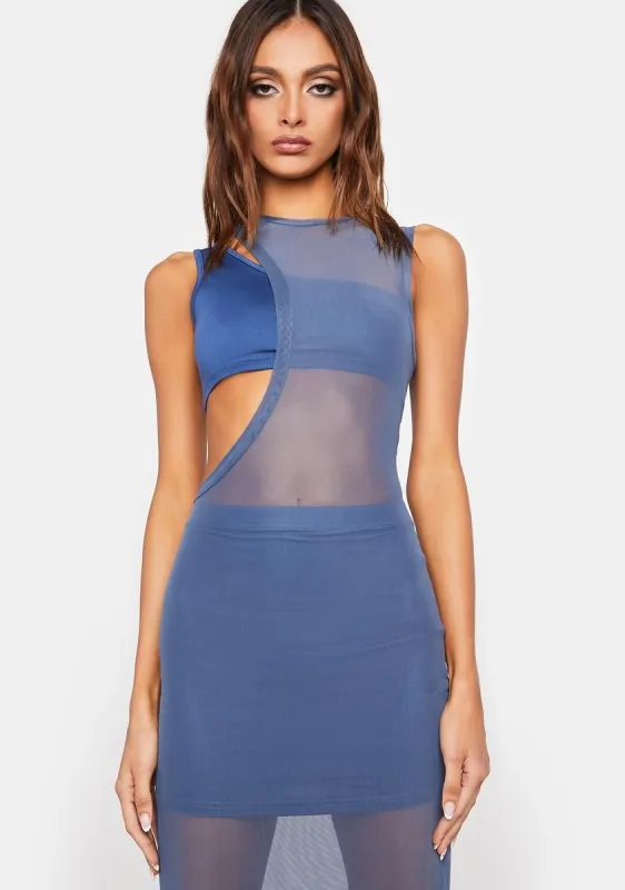 Breathe In Cut Out Maxi Dress sold by Dolls Kill