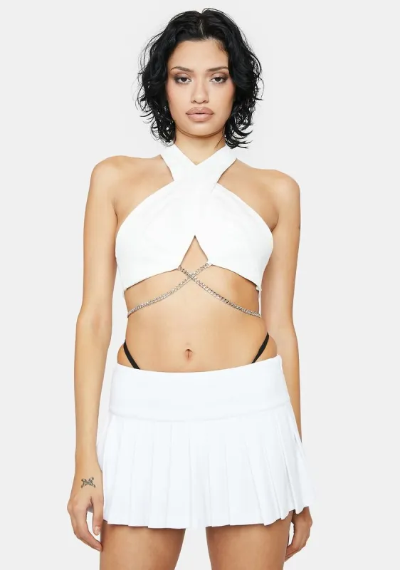 Still Searching Halter Crop Top sold by Dolls Kill