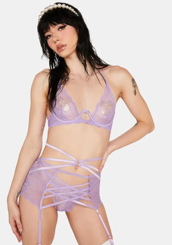 Say Nothing Lingerie Set sold by Dolls Kill