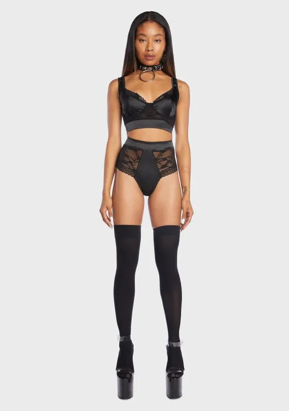 Lace Be Honest Lingerie Set sold by Dolls Kill