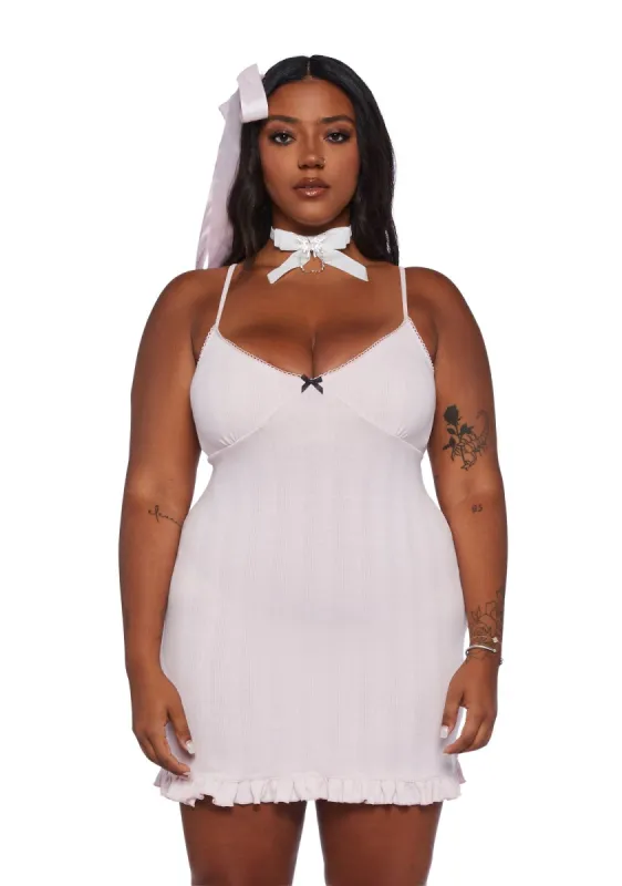 Plus Waltz Whispers Mini Dress sold by Dolls Kill