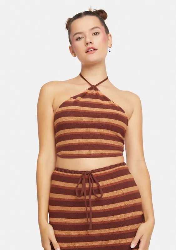 Grocci Halter Top sold by Dolls Kill