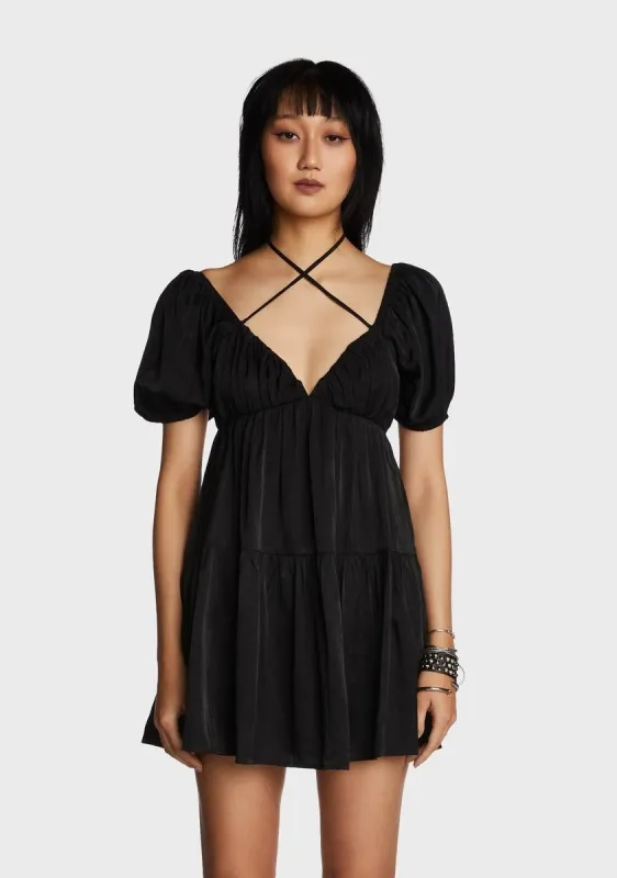 Mind My Fancy Mini Dress sold by Dolls Kill