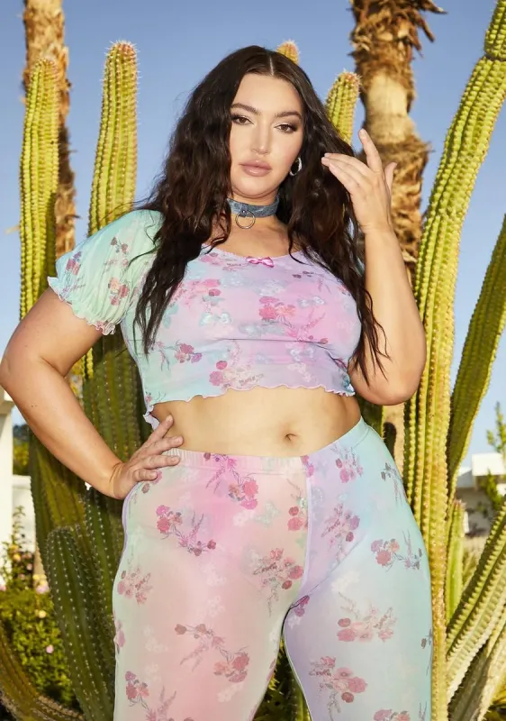 Plus Pixie Spritzer Butterfly Top sold by Dolls Kill