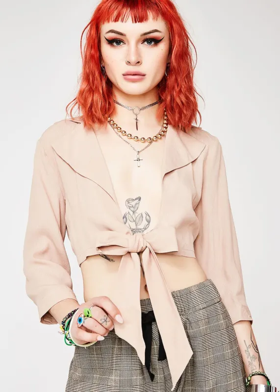 Careless Feels Notch Top sold by Dolls Kill