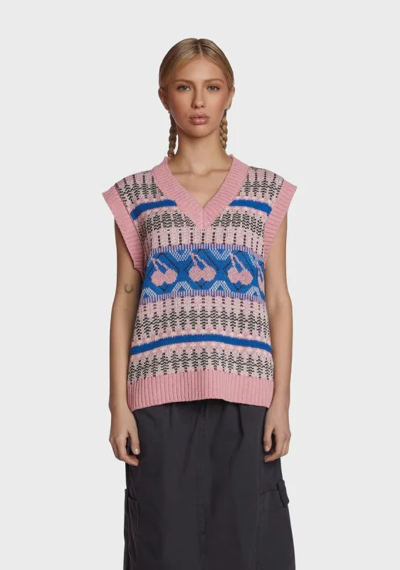 Good Living Sweater Vest sold by Dolls Kill